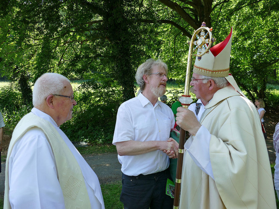 Festgottesdienst zum 1.000 Todestag des Heiligen Heimerads auf dem Hasunger Berg (Foto: Karl-Franz Thiede)